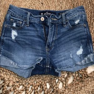 Hollister denim shorts